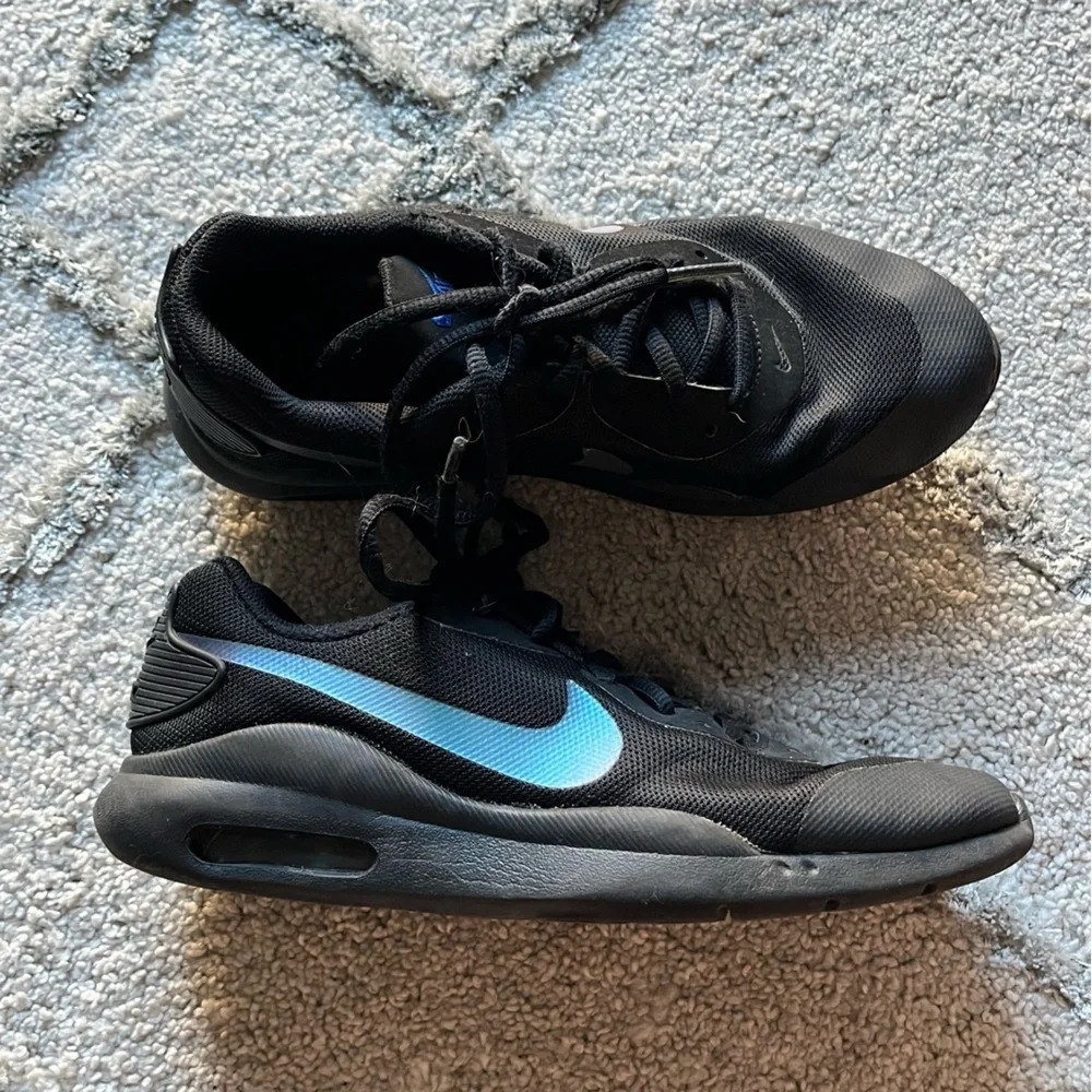 Nike Air Max Oketo GS racer blue black sneakers 4.5